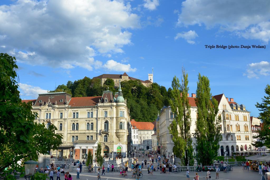 Apartment Center 25 Ljubljana Eksteriør bilde